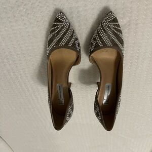 Elegant Brown and White Women's Shoes